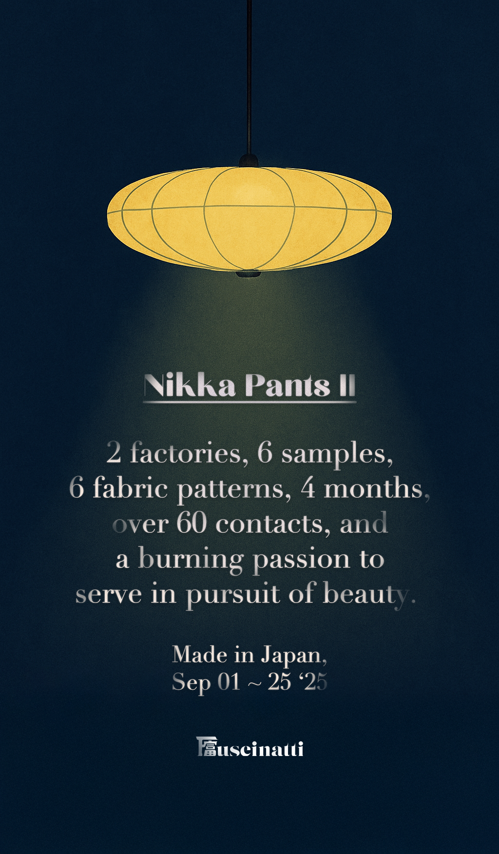 Nikka Pants II (Dark Navy)