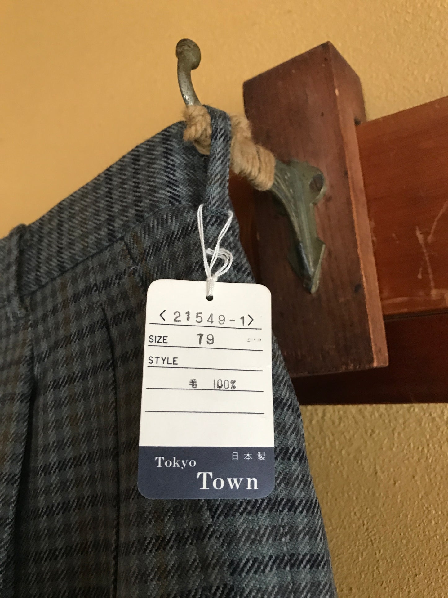 Houndstooth Japanese Made Slacks