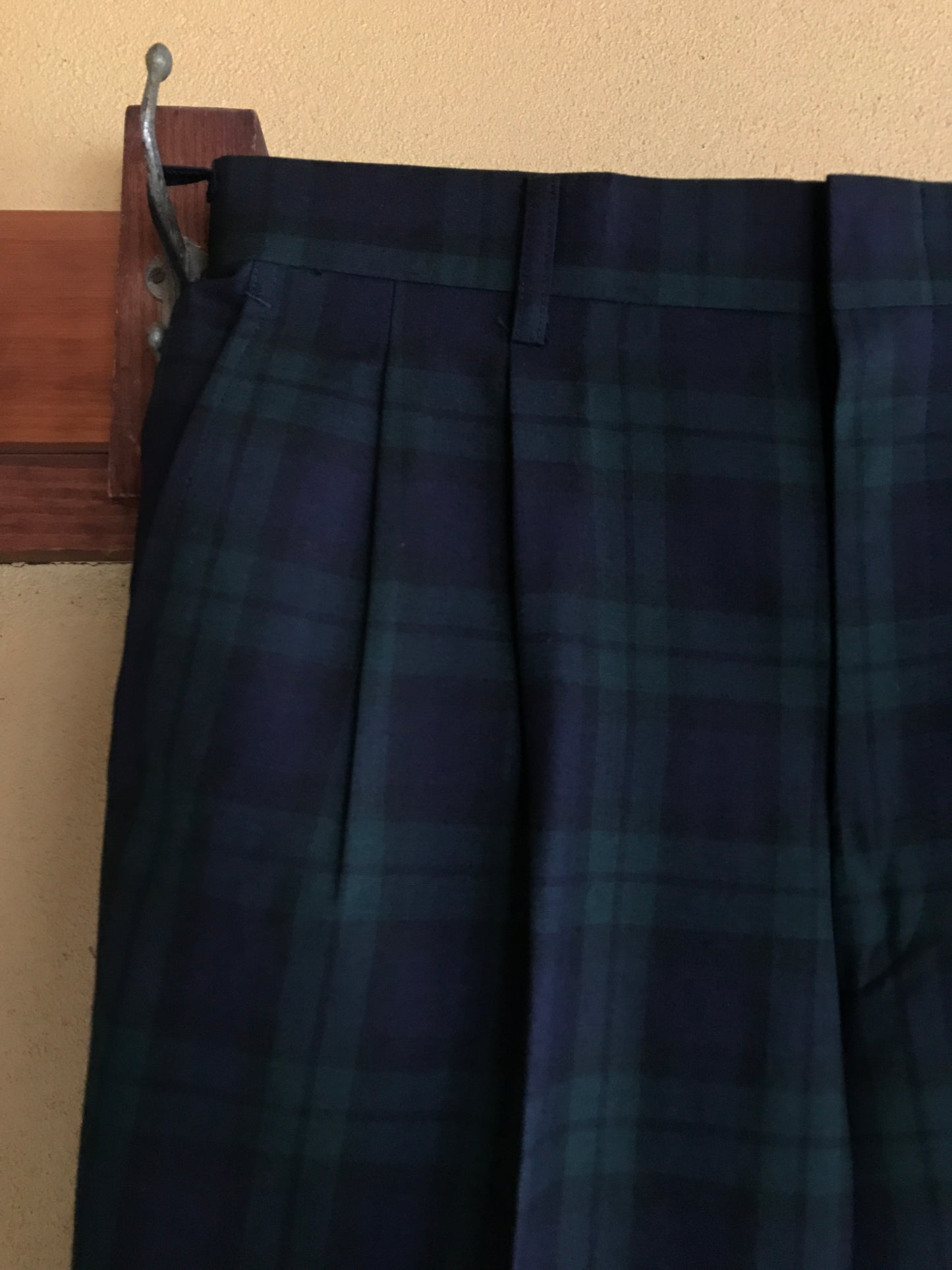 Tartan Pattern Japanese Slacks
