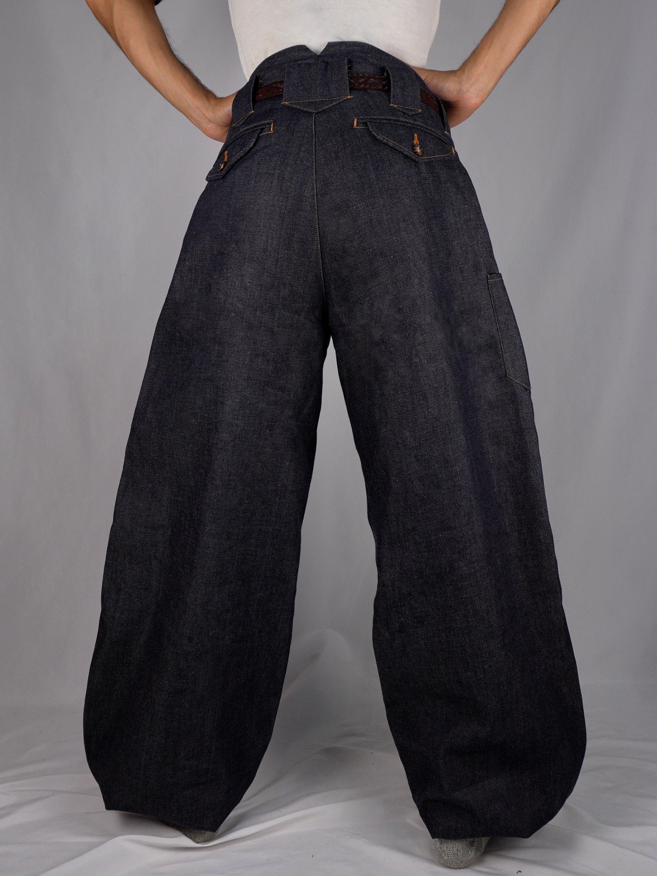Nikka Pants II - Black Selvedge – Fuseinatti