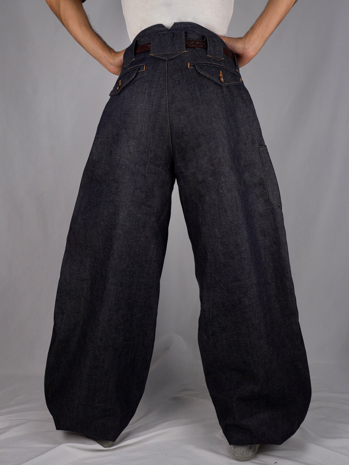 Nikka Pants II - Black Selvedge