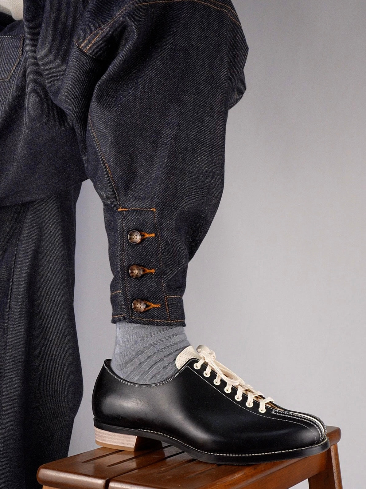 Nikka Pants II - Black Selvedge