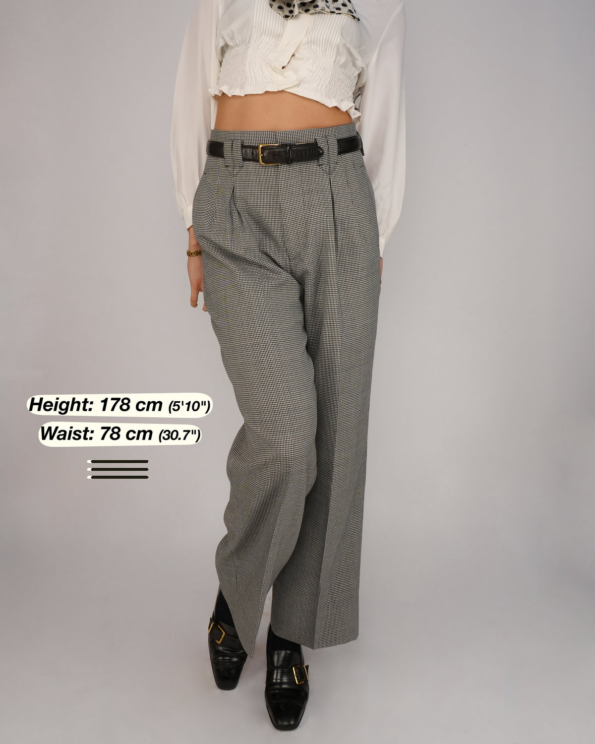 Houndstooth: 100% Merino Wool