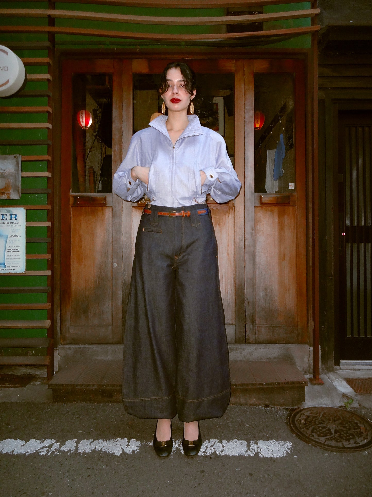 Nikka Pants II - Black Selvedge