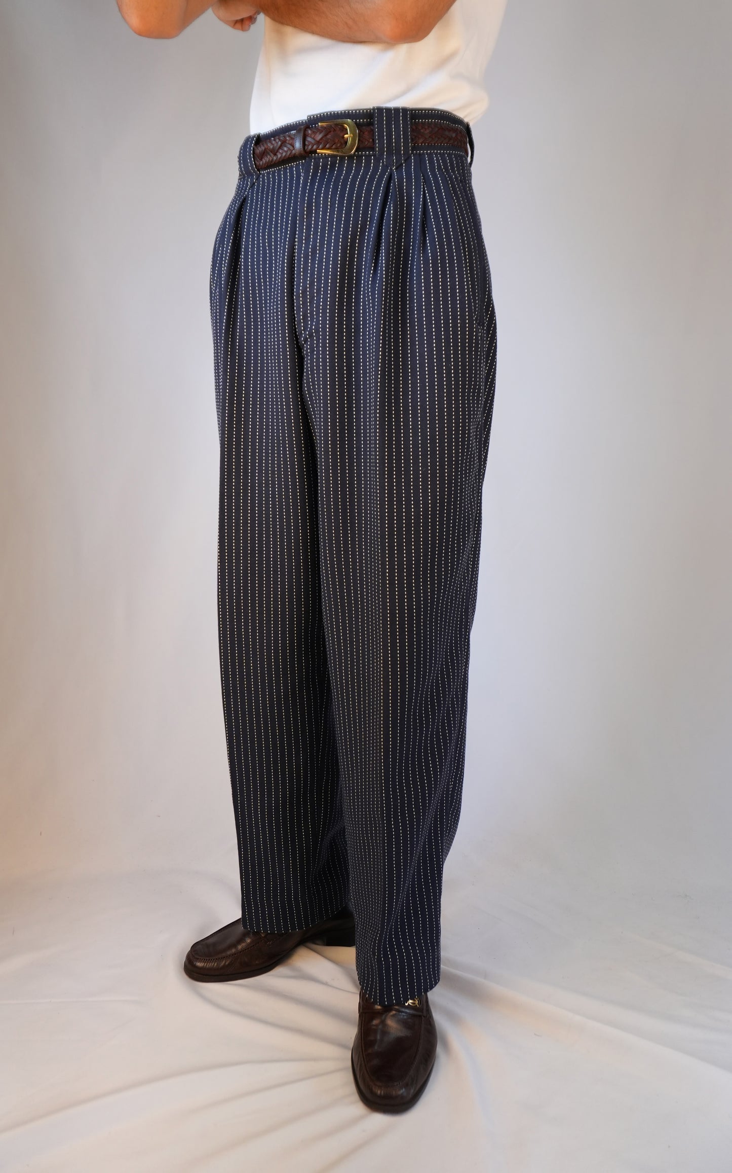 Custom-made 80's Slacks (3 Pleats)