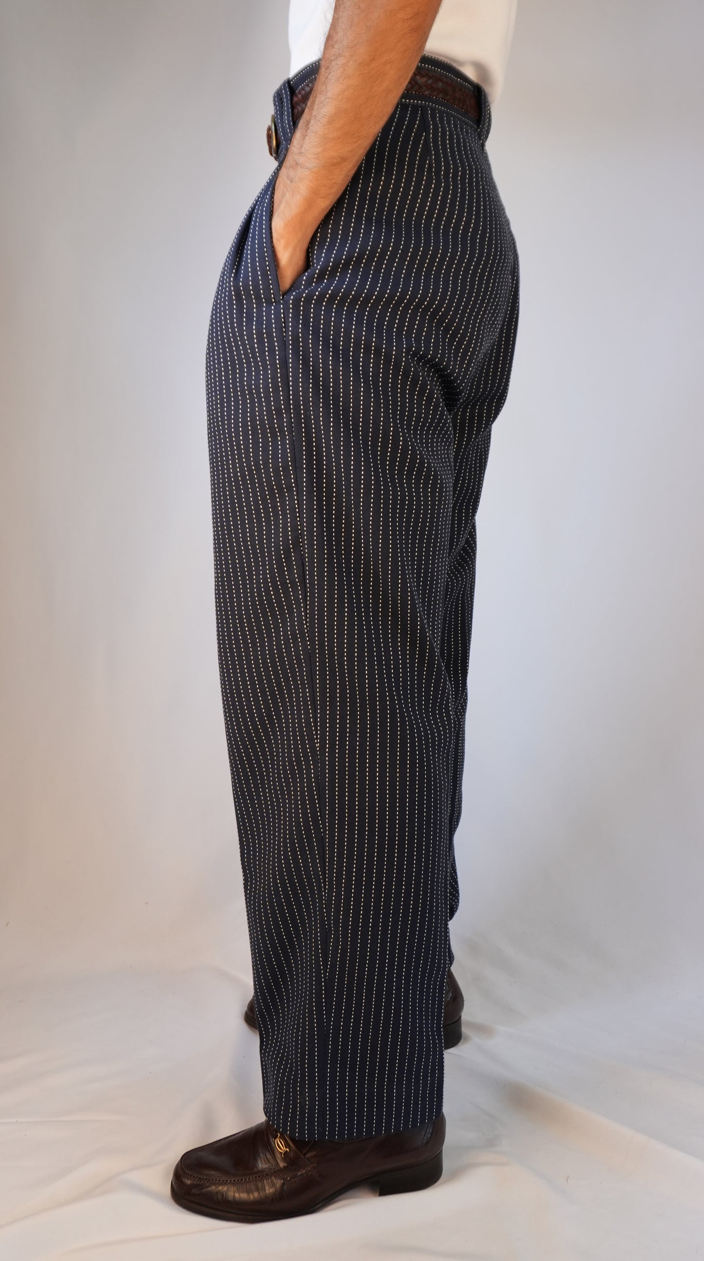 Custom-made 80's Slacks (3 Pleats)