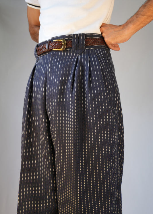 Custom-made 80's Slacks (3 Pleats)