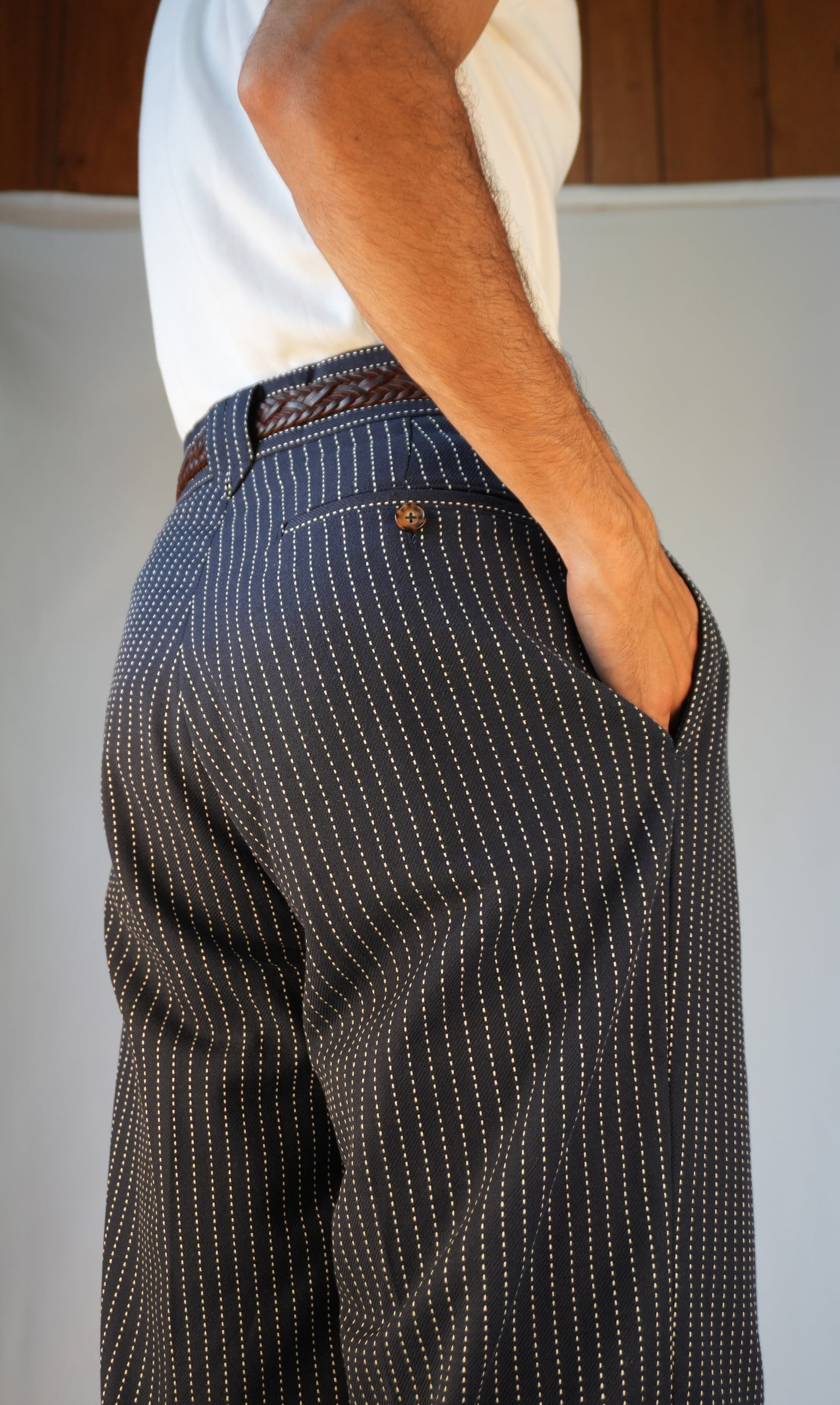 Custom-made 80's Slacks (3 Pleats)