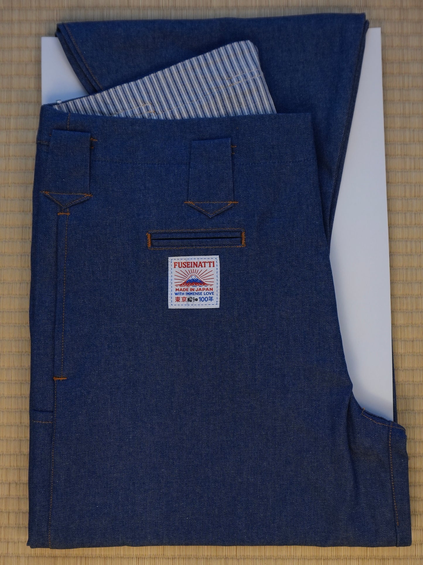 Nikka Pants II (Indigo Blue) - Front Logo