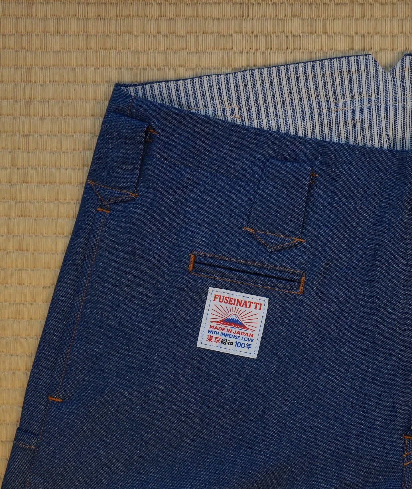 Nikka Pants II (Indigo Blue) - Front Logo