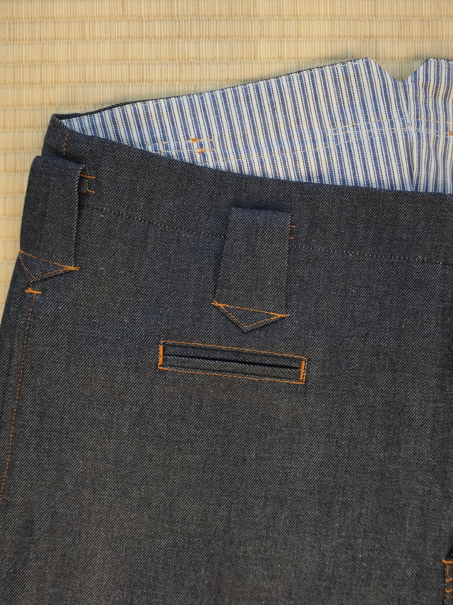 Nikka Pants II - Black Selvedge