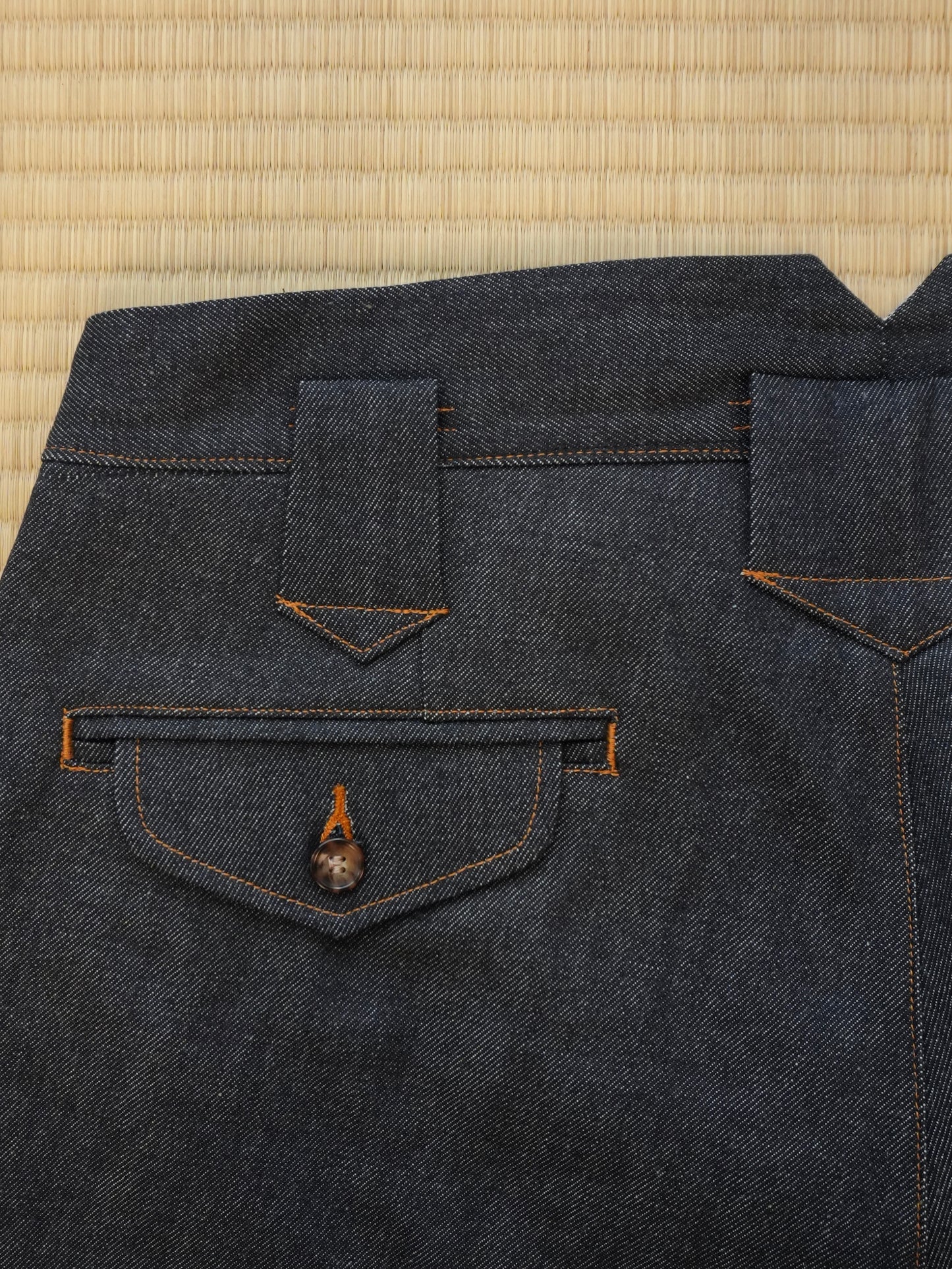 Nikka Pants II - Black Selvedge