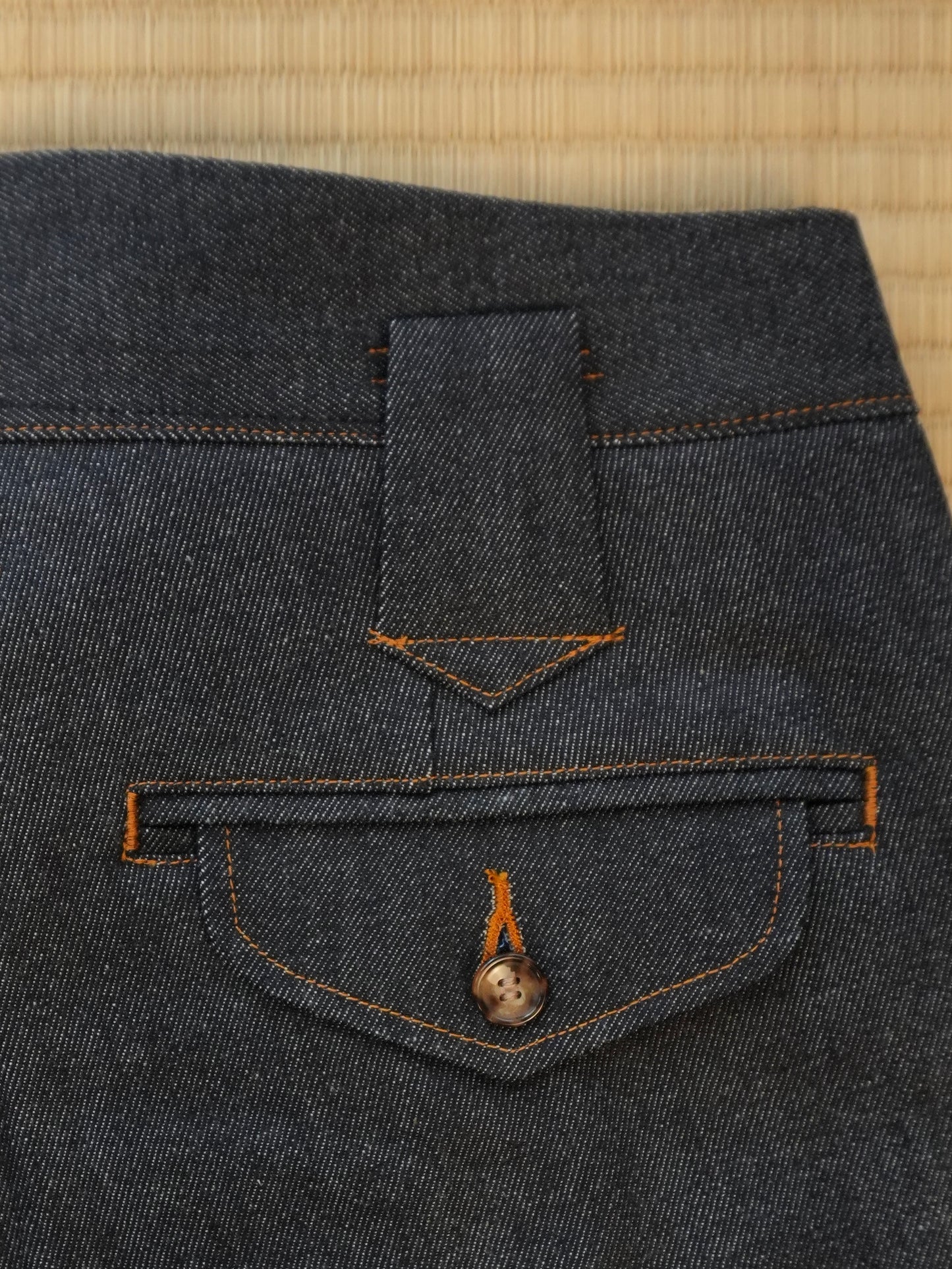 Nikka Pants II - Black Selvedge