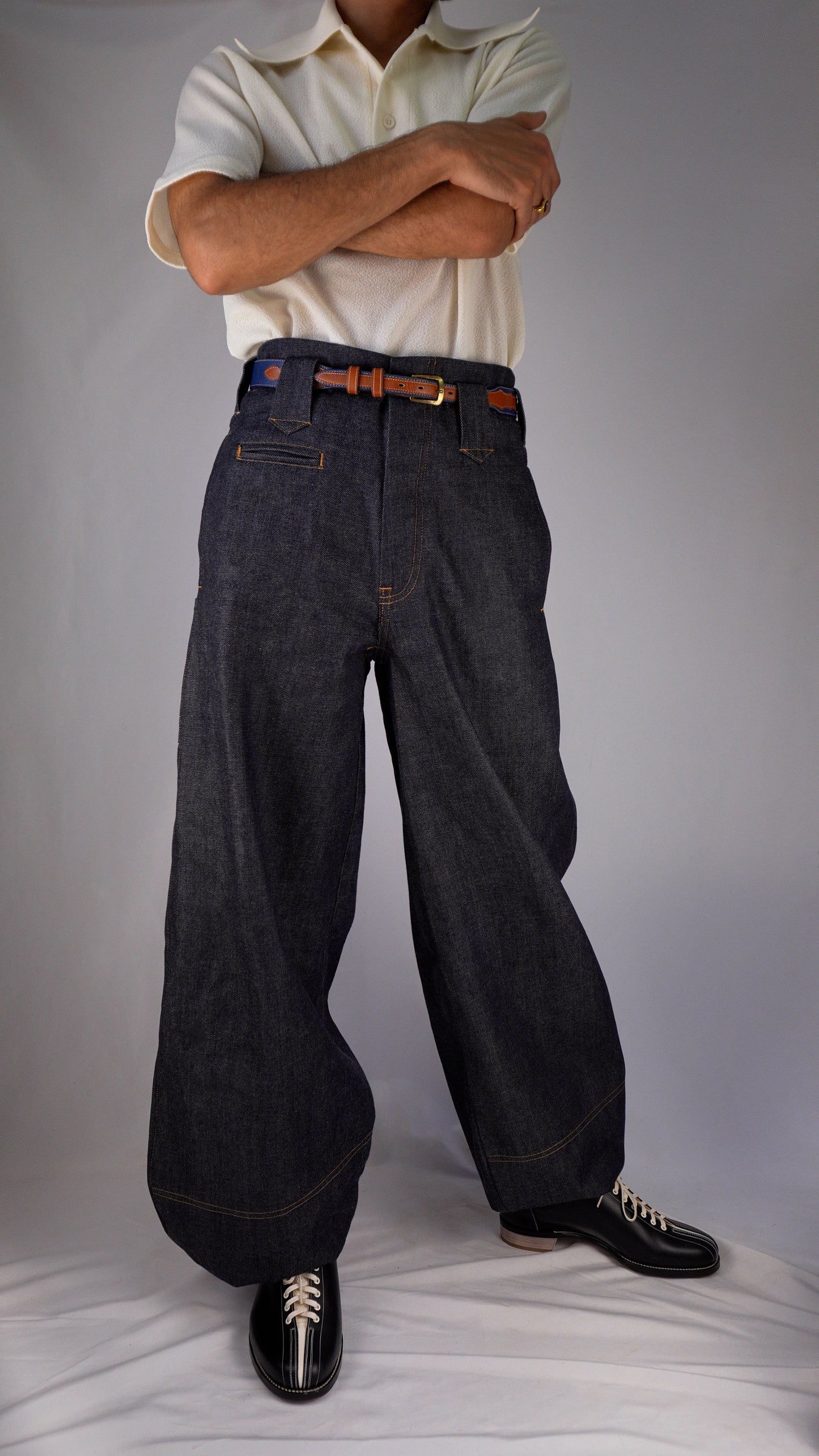 Nikka Pants II - Black Selvedge